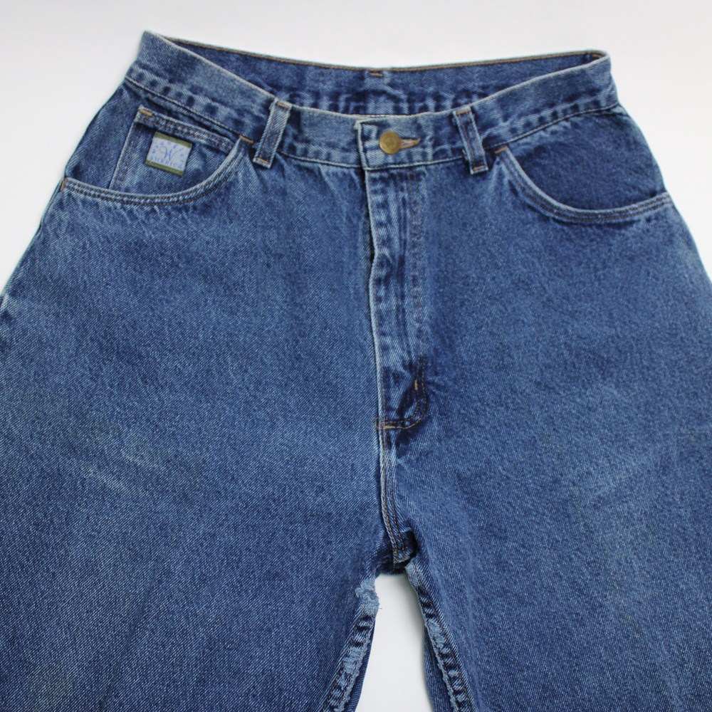 Wrangler Vintage Blue Denim Jeans Med. Size 16